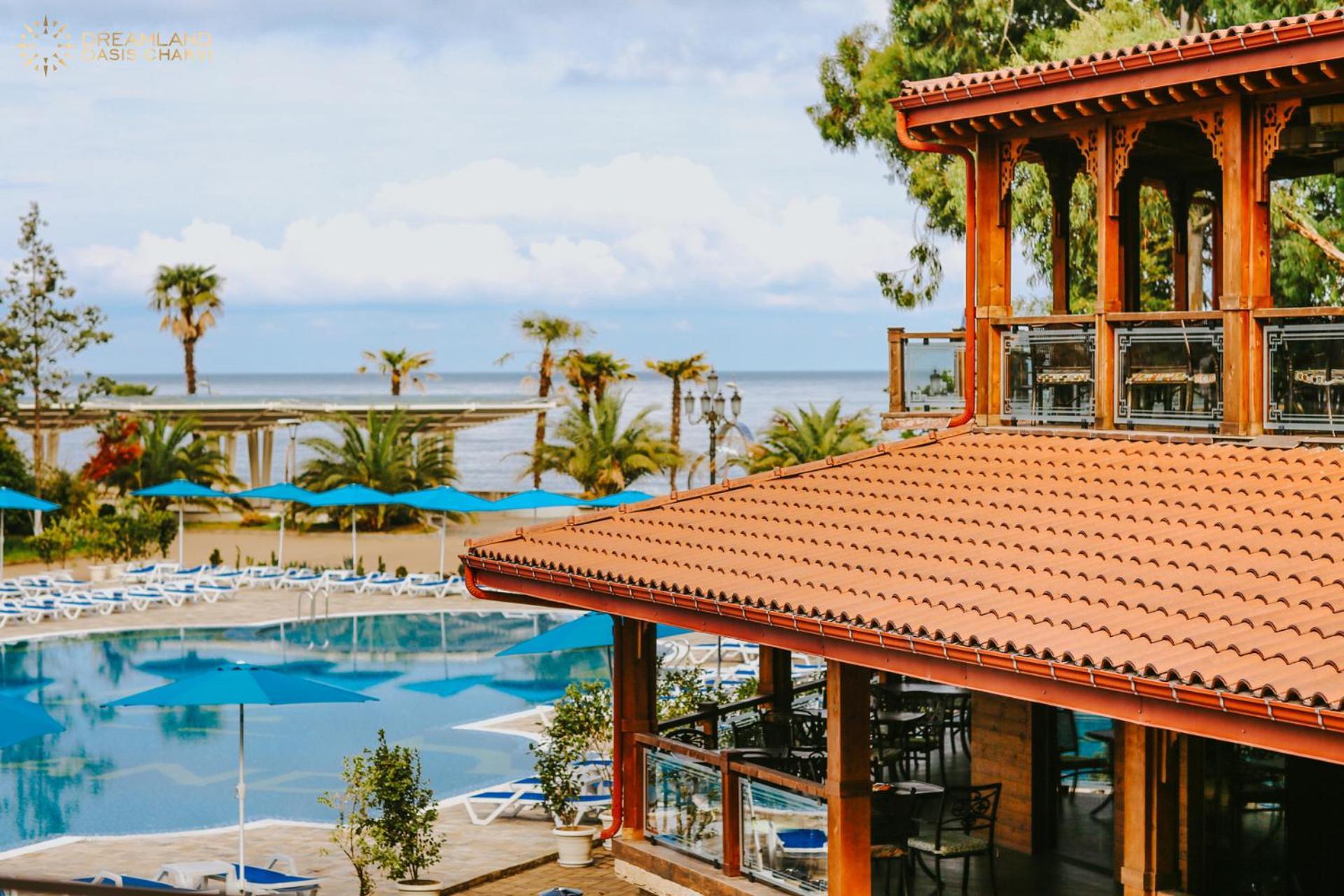 Dreamland Oasis Aparthotel Kobuleti Exterior foto