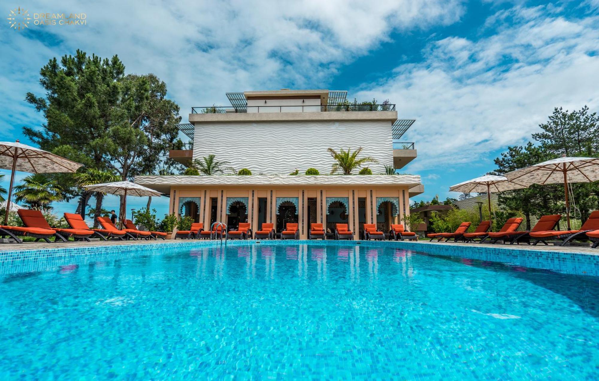 Dreamland Oasis Aparthotel Kobuleti Exterior foto